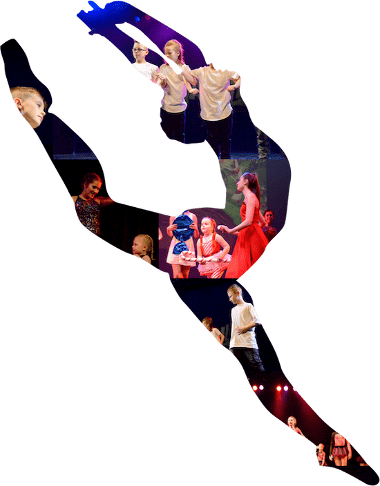 Various images of Capella Academy of Dance pupils performing in our 2017 Show, Believe